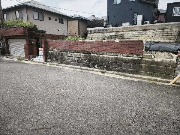 滋賀県大津市南郷2丁目　建築条件無売土地 現地写真