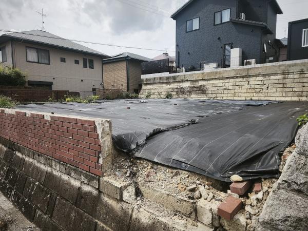 滋賀県大津市南郷2丁目　建築条件無売土地 現地写真