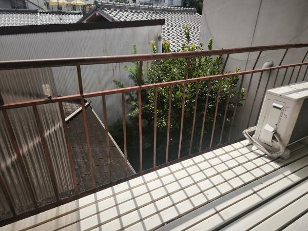 京都市東山区今熊野南日吉町　中古戸建 現地写真（バルコニー）