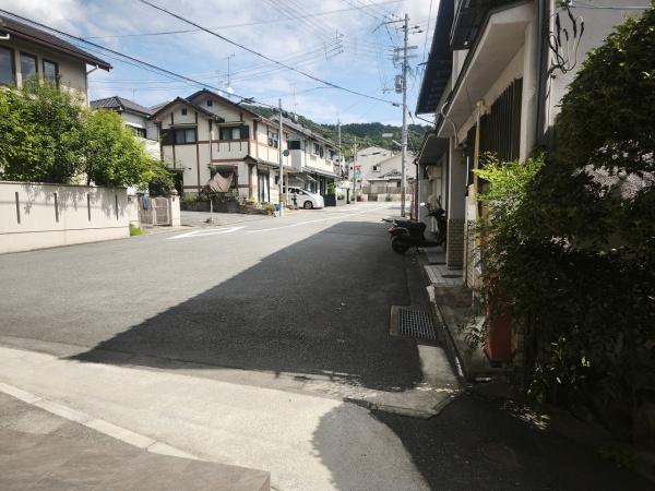 京都市東山区今熊野南日吉町　中古戸建 現地写真（前面道路含む現地写真）