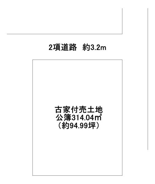 磯城郡田原本町大字西竹田　売土地 間取図・土地図