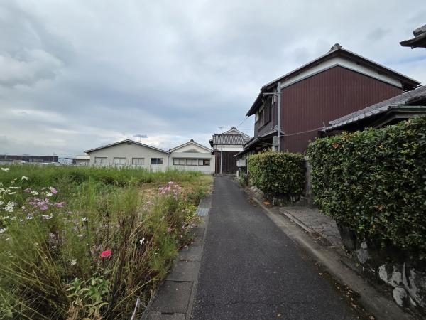 磯城郡田原本町大字西竹田　売土地 現地写真（前面道路含む現地写真）