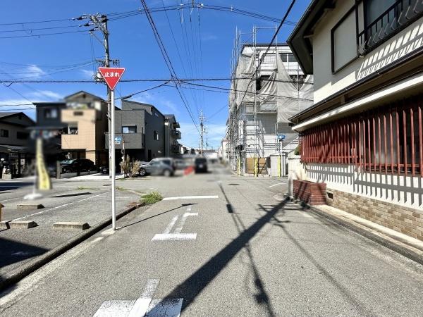 堺市堺区幸通　売土地 現地写真（前面道路含む現地写真）