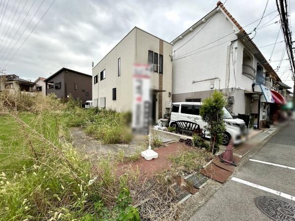 堺市中区深井中町　売土地 現地写真（前面道路含む現地写真）