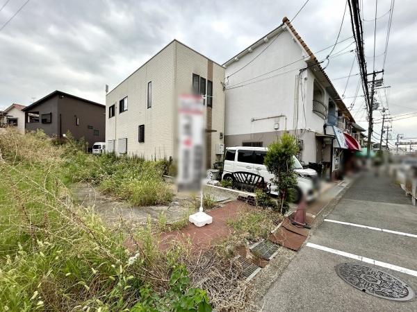 堺市中区深井中町　売土地 現地写真（前面道路含む現地写真）