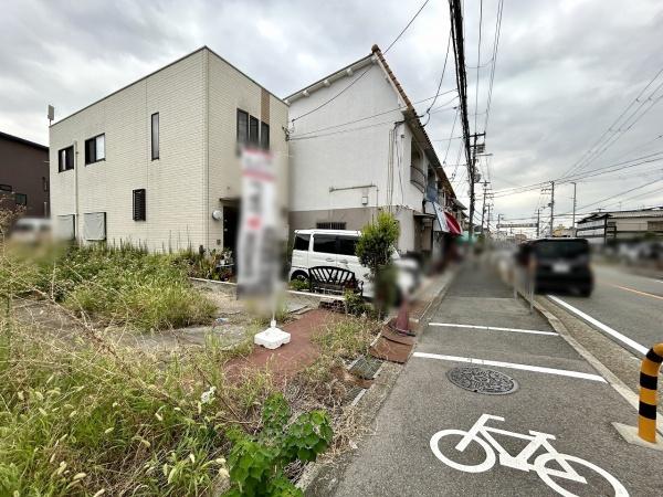 堺市中区深井中町　売土地 現地写真（前面道路含む現地写真）