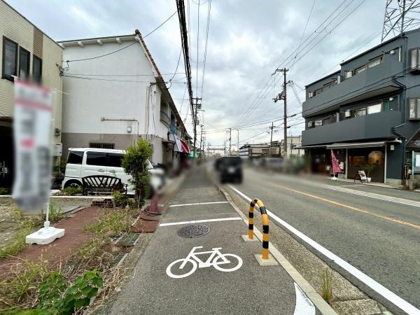 堺市中区深井中町　売土地 現地写真（前面道路含む現地写真）