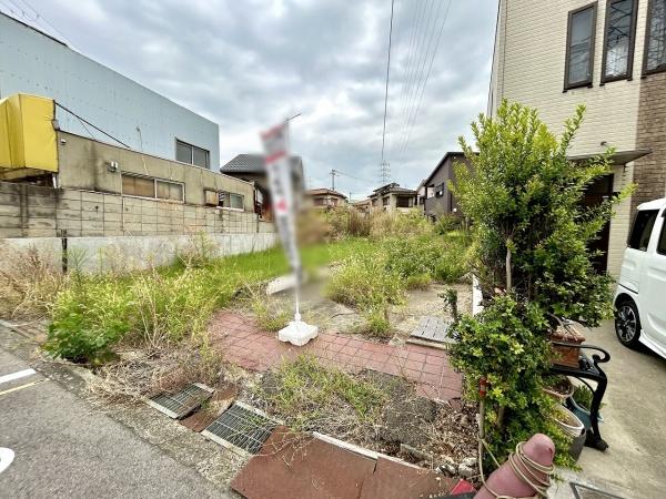 堺市中区深井中町　売土地 現地写真（前面道路含む現地写真）