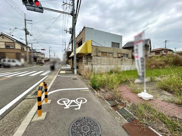 堺市中区深井中町　売土地 現地写真（前面道路含む現地写真）