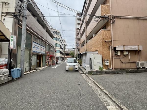 堺市堺区栄橋町1丁　売土地 現地写真（前面道路含む現地写真）