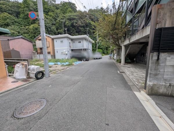 京都市左京区浄土寺真如町　建築条件無売土地 現地写真（前面道路含む現地写真）