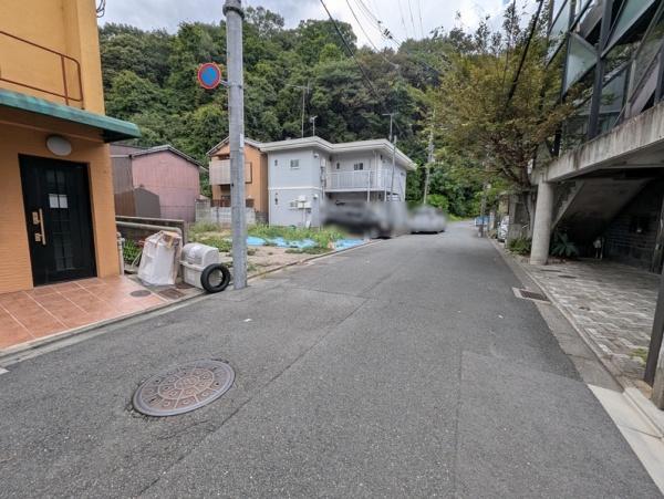 京都市左京区浄土寺真如町　建築条件無売土地 現地写真（前面道路含む現地写真）