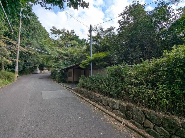 京都市左京区一乗寺松原町　古家付売土地 現地写真（前面道路含む現地写真）