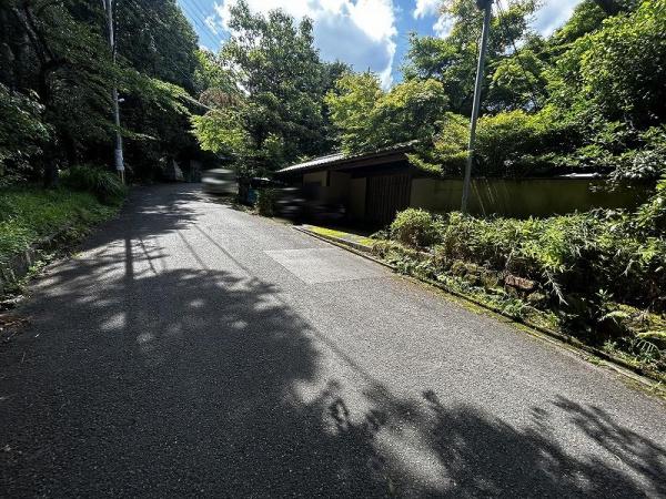 京都市左京区一乗寺松原町　古家付売土地 現地写真（前面道路含む現地写真）