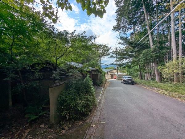 京都市左京区一乗寺松原町　古家付売土地 現地写真（前面道路含む現地写真）