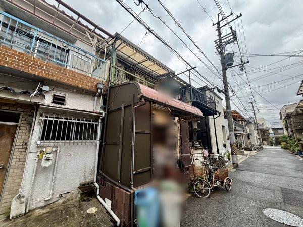 堺市西区浜寺石津町西4丁　中古テラスハウス 現地写真（前面道路含む現地写真）