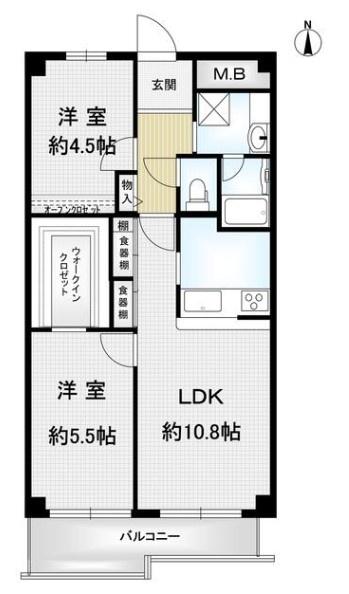 サンマンション丸太町 間取図・土地図