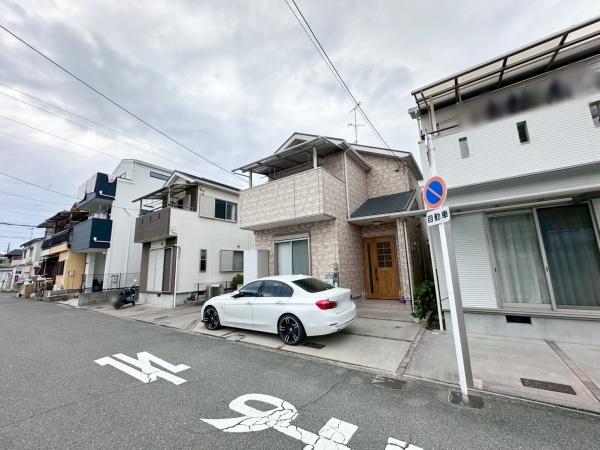 大阪市東住吉区住道矢田9丁目　中古戸建 現地写真（前面道路含む現地写真）
