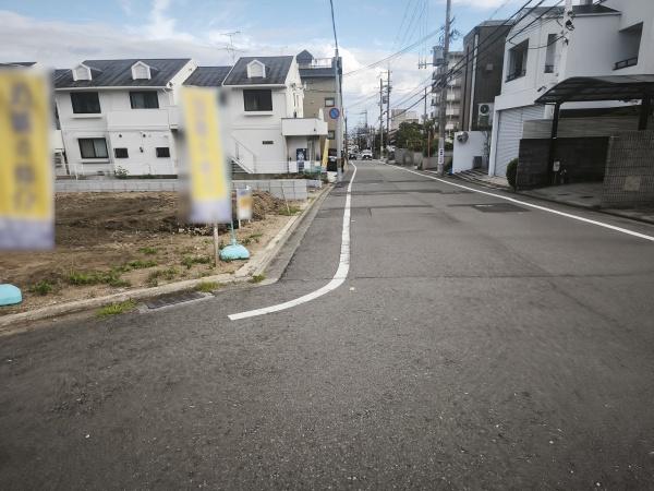 京都市北区鷹峯南鷹峯町　1号棟　新築戸建 現地写真（前面道路含む現地写真）