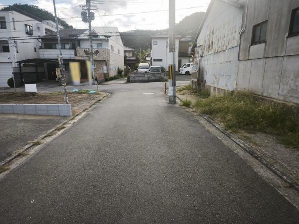 京都市北区鷹峯南鷹峯町　1号棟　新築戸建 現地写真（前面道路含む現地写真）