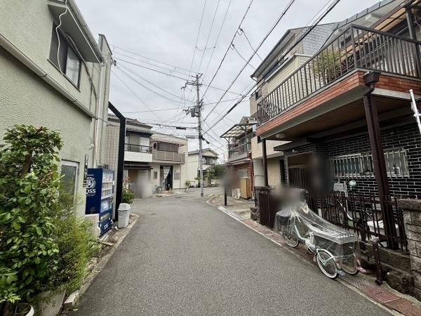 堺市北区金岡町　売土地 現地写真（前面道路含む現地写真）