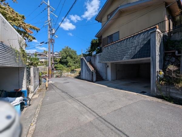 京都市左京区岩倉長谷町　中古戸建 現地写真（前面道路含む現地写真）