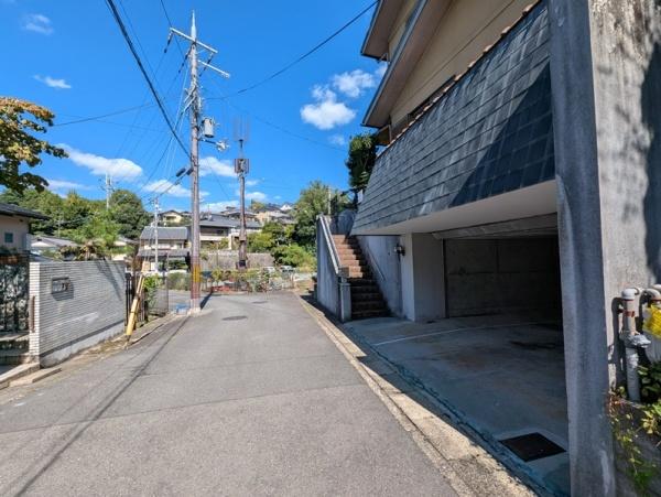 京都市左京区岩倉長谷町　中古戸建 現地写真（前面道路含む現地写真）