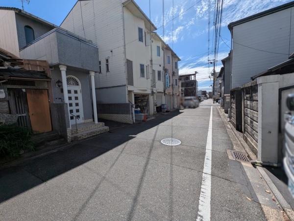 京都市左京区一乗寺地蔵本町　古家付売土地 現地写真（前面道路含む現地写真）
