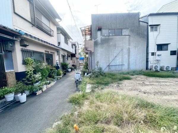 大阪市生野区桃谷5丁目　売土地 現地写真（前面道路含む現地写真）