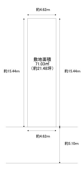 大阪市大正区泉尾1丁目　売土地 間取図・土地図