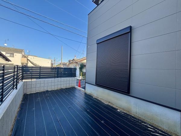 堺市美原区平尾　中古戸建 現地写真（バルコニー）