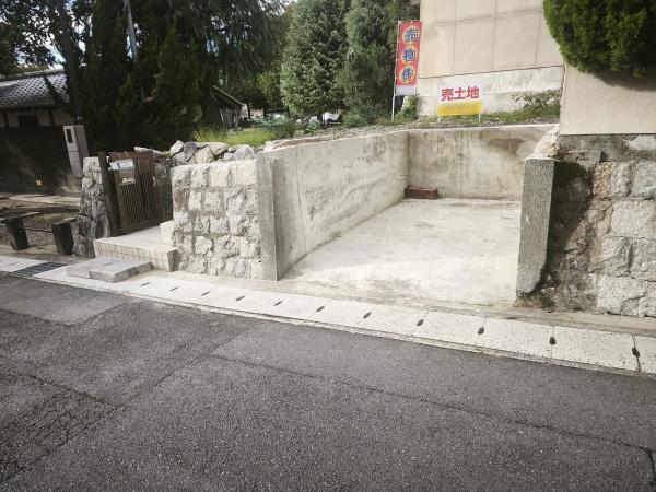 京都市左京区浄土寺上南田町　建築条件無売土地 現地写真