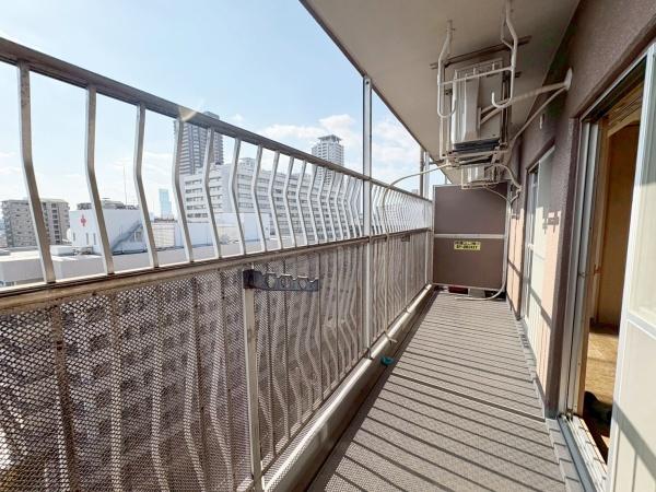 上本町ガーデンハイツ 現地写真（バルコニー）