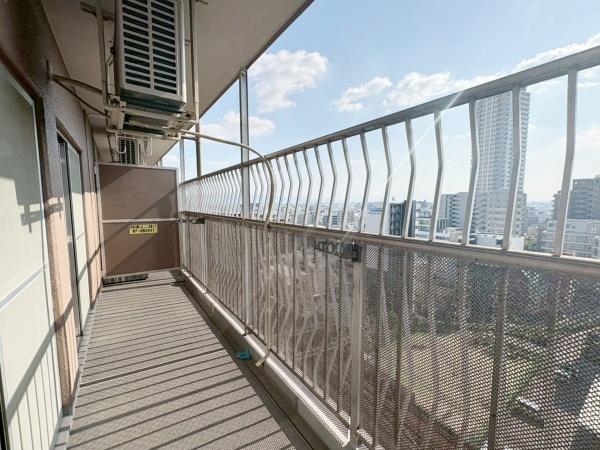 上本町ガーデンハイツ 現地写真（バルコニー）
