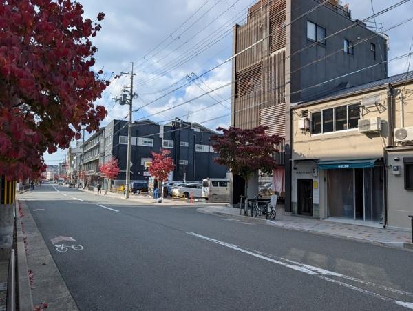 京都市左京区岡崎徳成町　ビル 現地写真（前面道路含む現地写真）