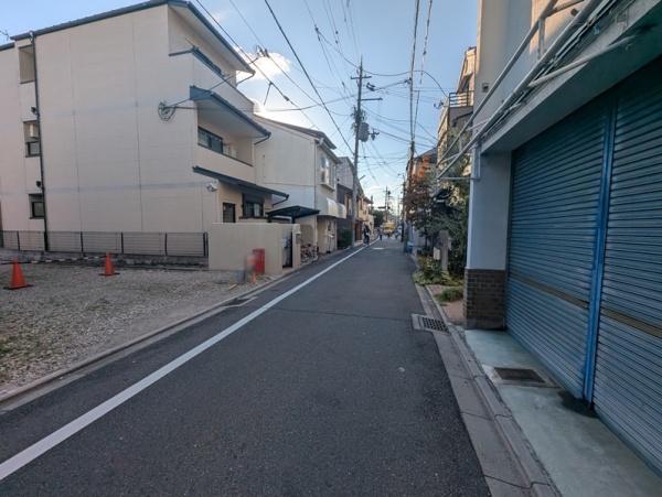 京都府京都市北区鞍馬口通室町東入上御霊上江町 現地写真（前面道路含む現地写真）