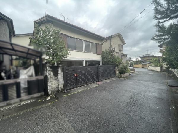 京都市左京区岩倉三宅町　古家付売土地 現地写真（前面道路含む現地写真）
