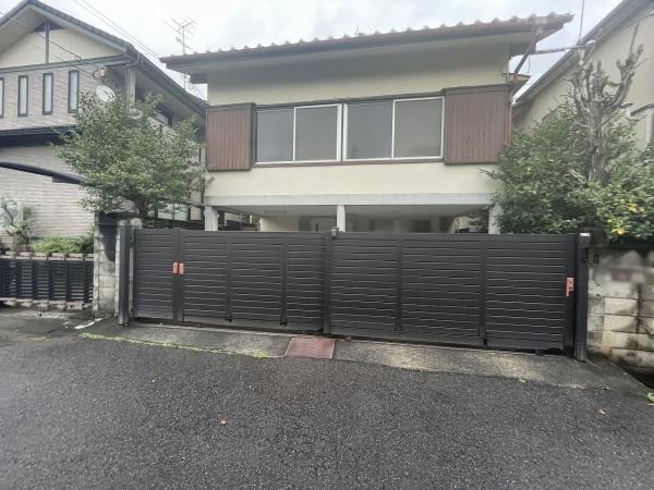 京都市左京区岩倉三宅町　古家付売土地 現地写真