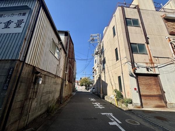 堺市堺区高砂1丁　売土地 現地写真（前面道路含む現地写真）