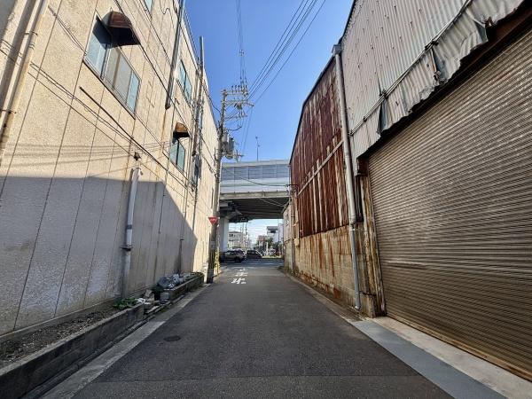 堺市堺区高砂1丁　売土地 現地写真（前面道路含む現地写真）