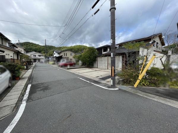 京都市左京区岩倉幡枝町　中古戸建 現地写真（前面道路含む現地写真）