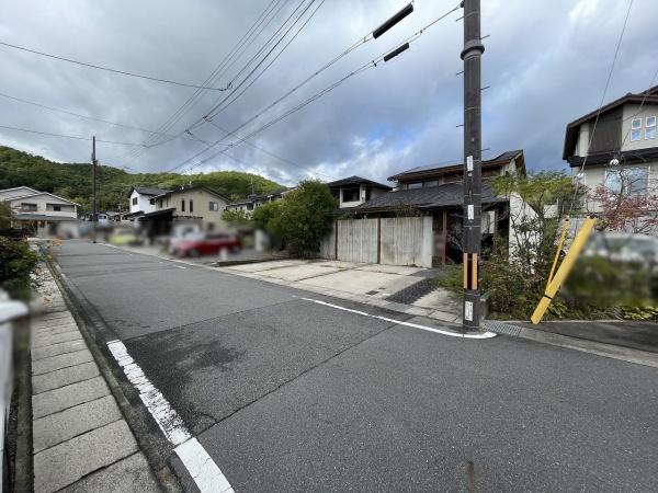 京都市左京区岩倉幡枝町　中古戸建 現地写真（前面道路含む現地写真）