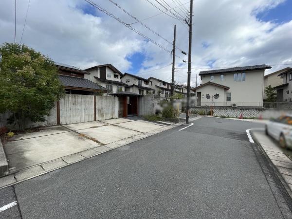 京都市左京区岩倉幡枝町　中古戸建 現地写真（前面道路含む現地写真）