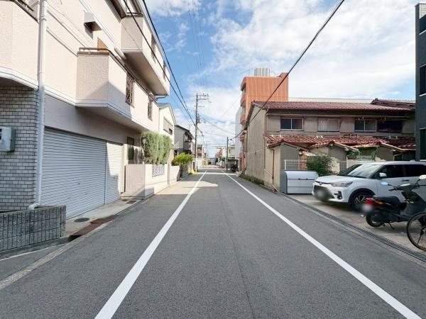 大阪市東住吉区今川4丁目　売土地 現地写真（前面道路含む現地写真）