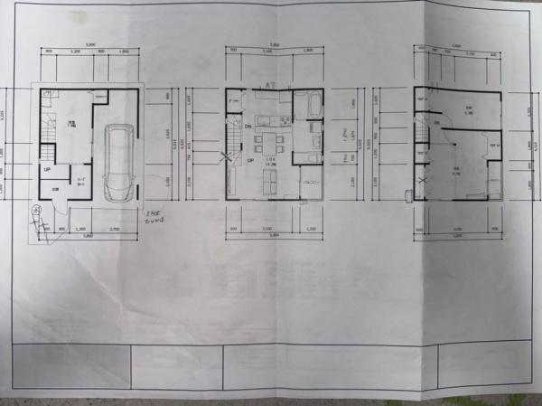 大阪市鶴見区鶴見2丁目　中古戸建 間取図・土地図