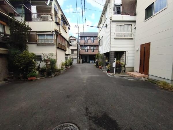 大阪市鶴見区鶴見2丁目　中古戸建 現地写真（前面道路含む現地写真）