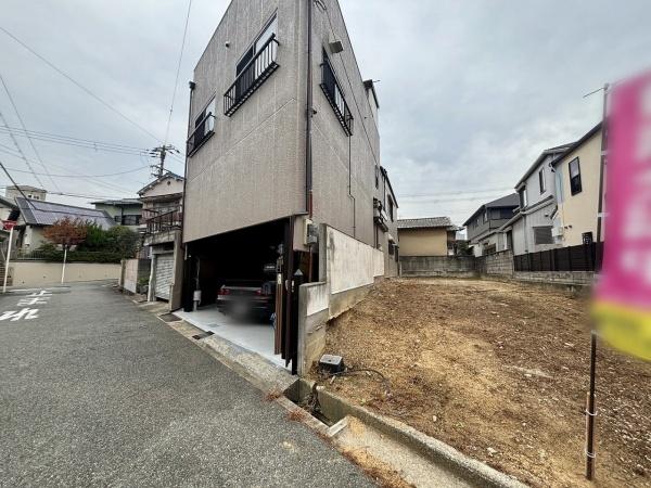 堺市西区神野町3丁　売土地 現地写真（前面道路含む現地写真）