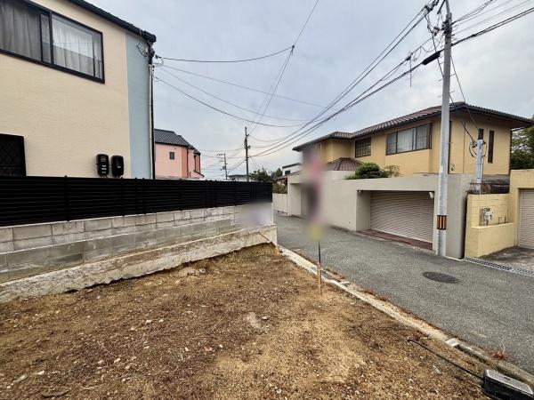 堺市西区神野町3丁　売土地 現地写真（前面道路含む現地写真）