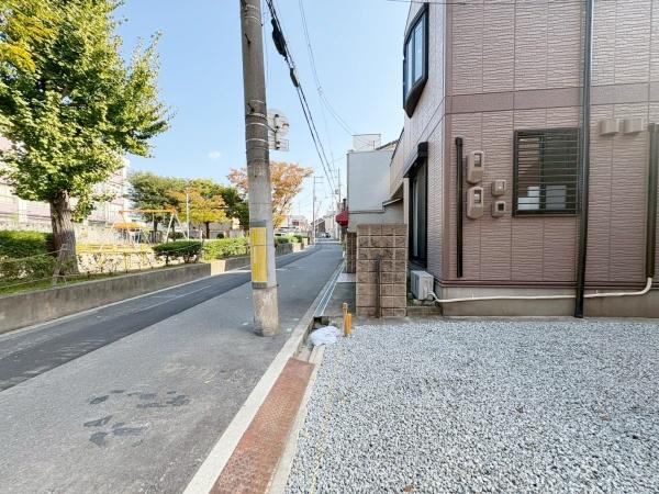 大阪市住吉区墨江4丁目　売土地 現地写真（前面道路含む現地写真）