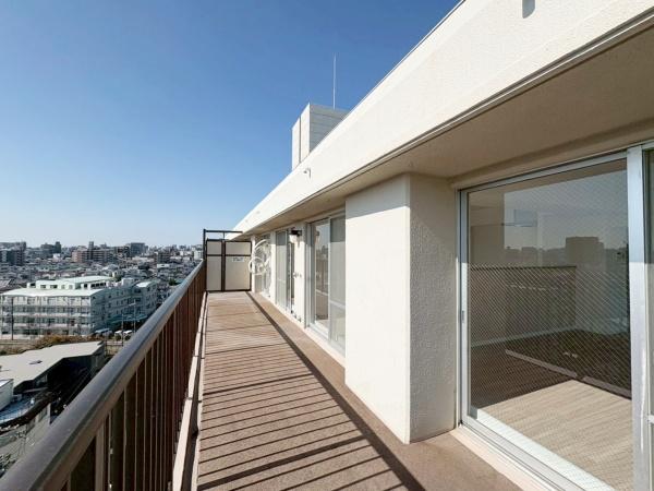 エスペランス東住吉 現地写真（バルコニー）